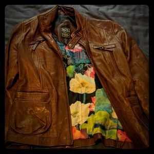 Brown Leather Jacket